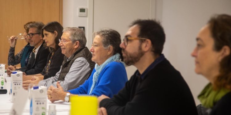 Imagen de la presentación de la película.