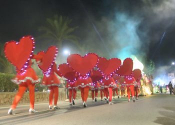 Cabalgata en Sant Antoni.
