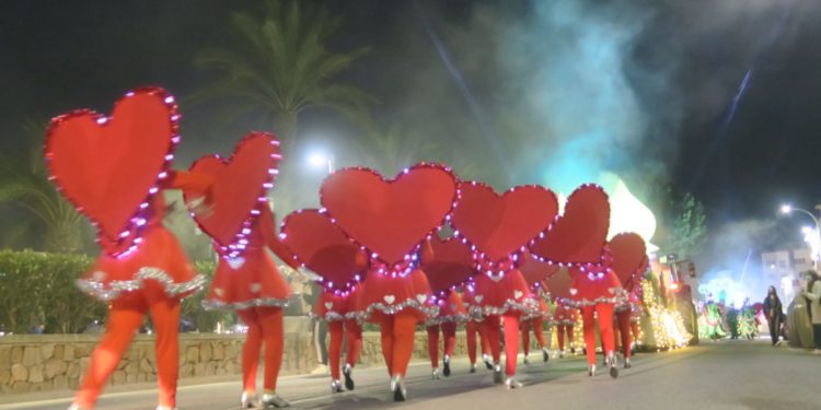 Cabalgata en Sant Antoni.