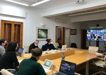 Imatge de la reunió. Consell de Formentera.