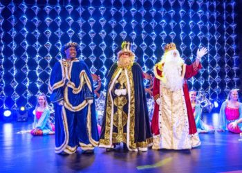 Los Reyes Magos en Santa Eulària. Imagen cedida por el Ayuntamiento de Santa Eulària.