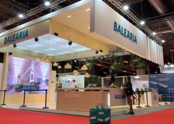 Estand de Baleària en Fitur 2021. Imagen de Baleària.