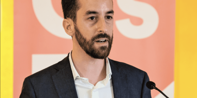 Javier Torres, coordinador de Ciudadanos en Ibiza y Formentera. Imagen cedida por C's.