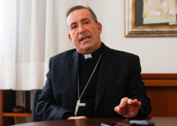 El Obispo de Ibiza, Vicente Ribas. Foto: Toni Escobar.