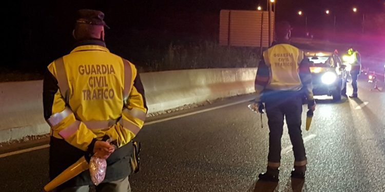 Imagen de archivo de un control de la Guardia Civil