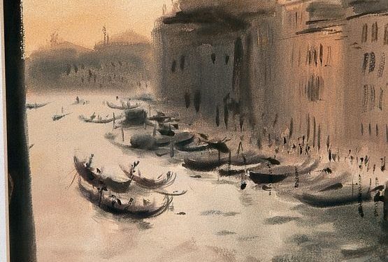 Ramón Gaya (Tramonto a Venecia, 1953)