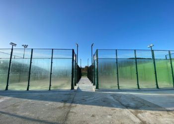 Pistes de pàdel noves. Imatge de l'Aj. de Sant Josep.