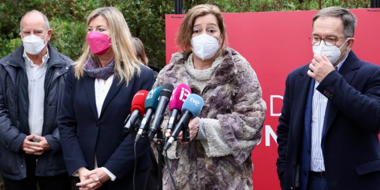 Visita institucional del Govern balear al nou centre de vacunació de Mallorca. GOIB.