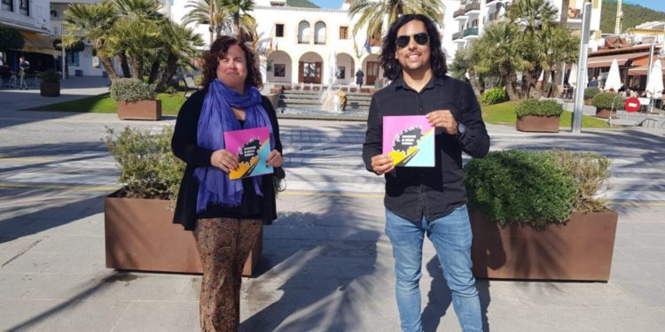 El presidente de la asociación, Danilo Martínez Boerr, con la secretaria, Antònia Juan. Associació de Músics d’Eivissa.