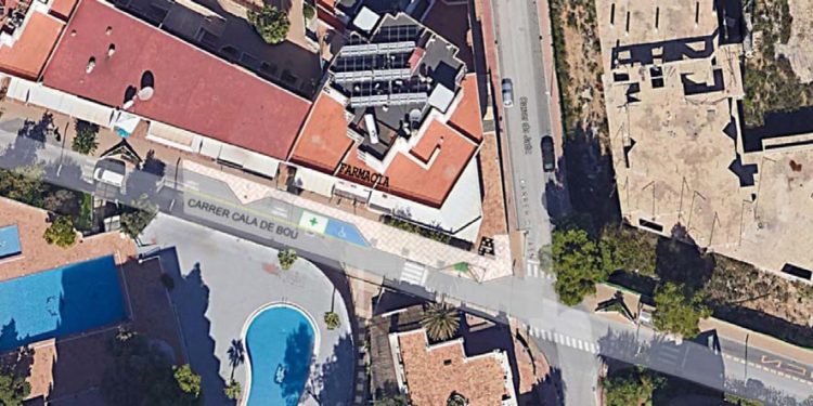 Es Caló, un dels punts que comptarà amb aparcaments reservats als usuaris de les farmàcies. Aj. Sant Josep.