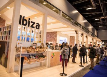 Una imagen de una feria Fitur.