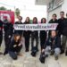 Una de las protestas de trabajadores de IB3 Ibiza que denunciaban la precariedad de su trabajo y reclamaban la internalización