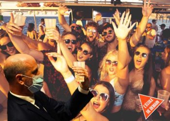 Meme del ministro francés de Educación tras conocerse sus vacaciones en Ibiza