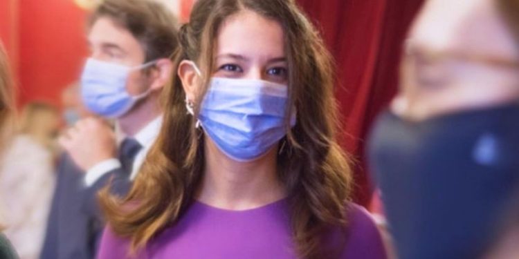 Imagen de archivo de la vicepresidenta del Parlament, Gloria Santiago. RRSS.