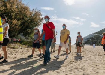 Imagen de archivo de una caminata de IFCC. Cedida por la asociación.