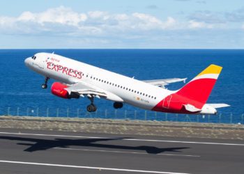 Imagen de un avión de la compañía. Cedida por Iberia.