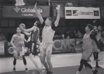 Imagen del encuentro. Club Basquet Sant Antoni