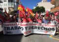 Imagen de archivo de una manifestación de los sindicatos en Ibiza por el 1 de mayo.