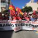 Imagen de archivo de una manifestación de los sindicatos en Ibiza por el 1 de mayo.