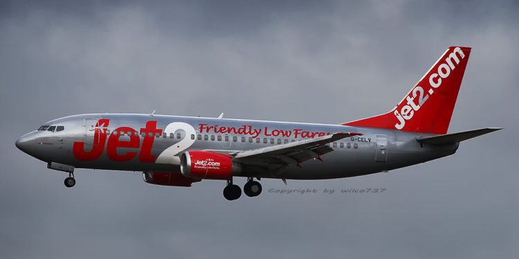 Un avión de Jet2. Phil Flickr