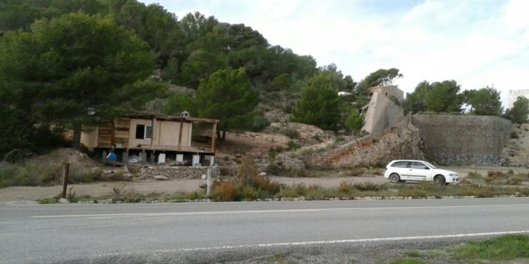 Imagen de archivo de unas obras ilegales en Ses Salines.