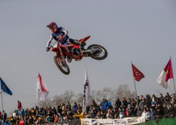 Imagen de archivo de Elías Escandell en el nacional. Cedida por el Motoclub de Formentera y Eivissa.