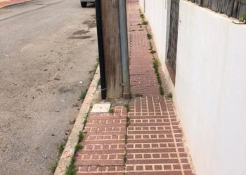 Calle en s’Argamassa. PSOE Santa Eulària.