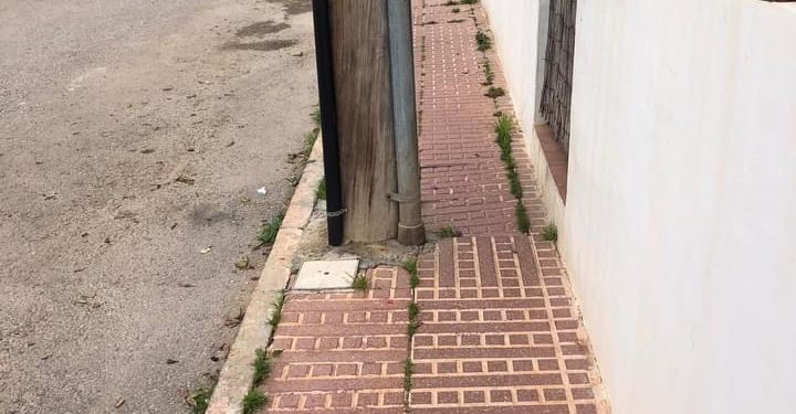 Calle en s’Argamassa. PSOE Santa Eulària.
