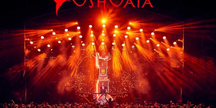 Hardwell en una imagen de 2018 en Ushuaïa.