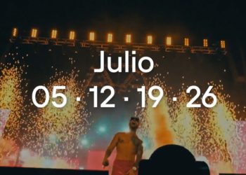 Imagen del video promocional de los conciertos de Maluma en Pacha Ibiza.