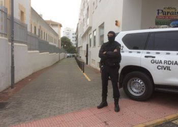Imagen de archivo de otro operativo de la Guardia Civil. Foto: L.A.