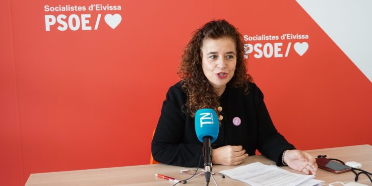 Pilar Costa,  portavoz de la FSE-PSOE, en una imagen de archivo.
