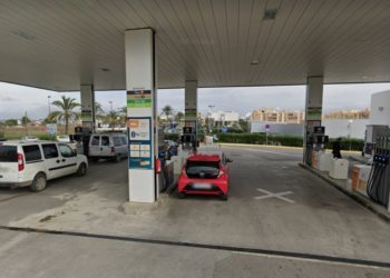 Una gasolinera en Ibiza. Google Maps.