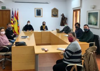 Imatge de la reunió. Consell de Formentera.