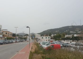 Imatge de l'entrada a Jesús. PSOE Santa Eulària.