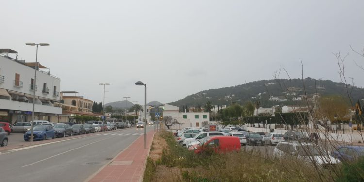 Imatge de l'entrada a Jesús. PSOE Santa Eulària.