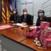La consellera de Bienestar Social, Carolina Escandell, la coordinadora de la Oficina de la Mujer, Tonyi Ferrer, y la directora del Centro de Prevención y Conductas Adictivas (Cepca), Belén Alvite, en rueda de prensa. CIE.
