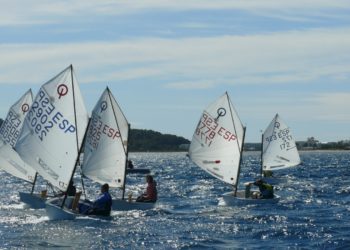 Imagen de la competición. Club Náutico Ibiza.