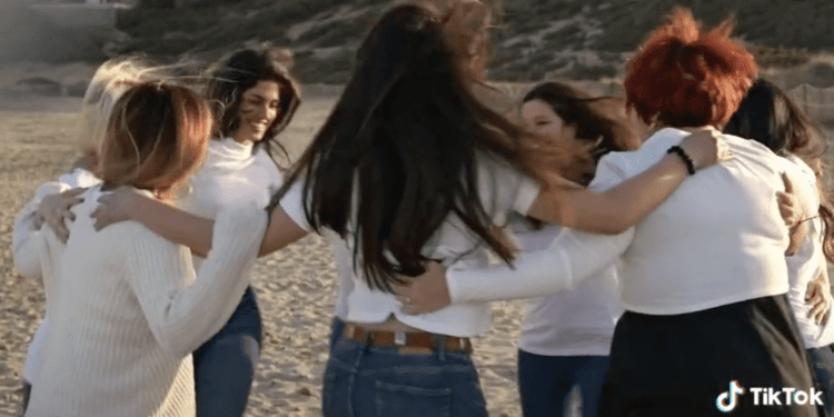 Una captura del vídeo de Tik Tok ganador del certamen en Ibiza