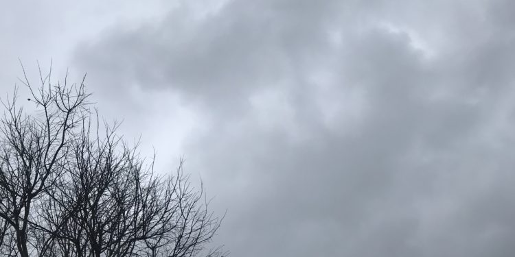 Un día nublado de marzo en Ibiza. L. F. A.