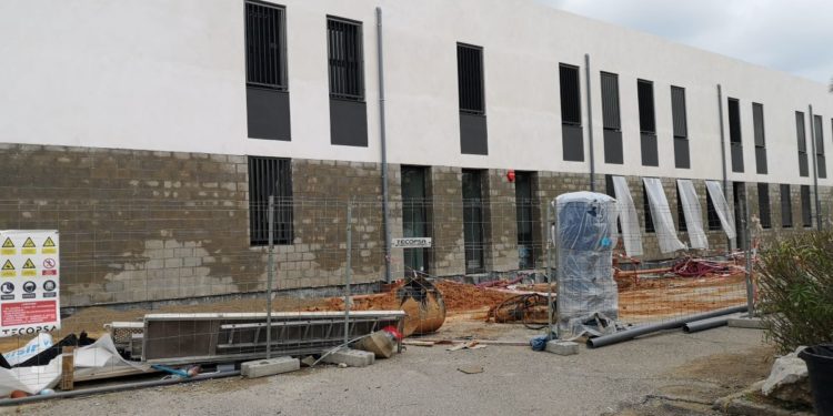 Obras de ampliación del IES Isidor Macabich