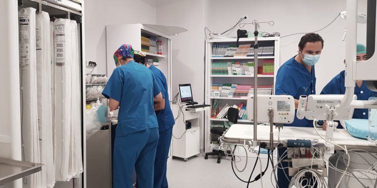 Servicio de Hemodinámica del Hospital Can Misses