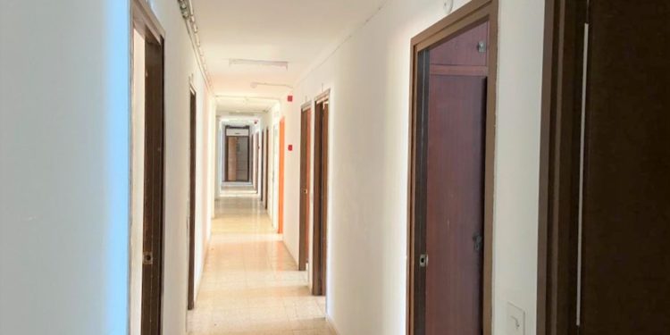 Interior del albergue. Imagen Obispado de Ibiza