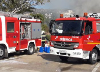 Imagen de archivo de bomberos de Mallorca.