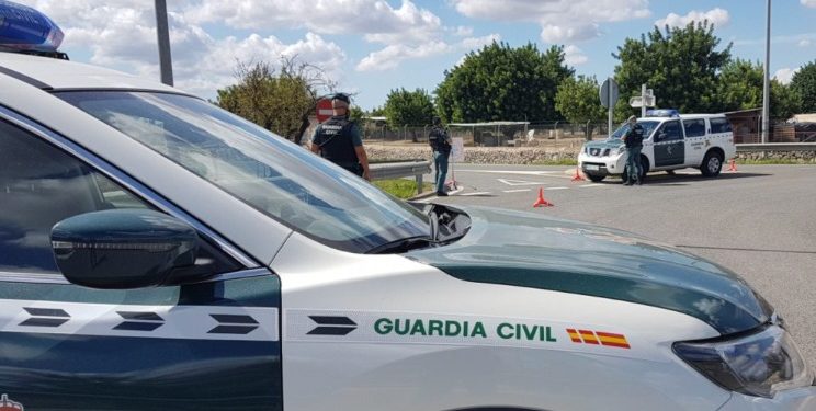 Imagen de archivo de un dispositivo de la Guardia Civil.