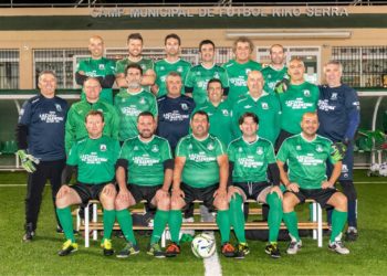 Equipo de veteranos del PE Sant Jordi.