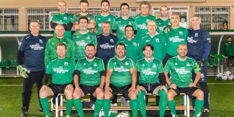 Equipo de veteranos del PE Sant Jordi.