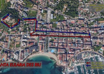 Procesión Viernes Santo en Santa Eulària