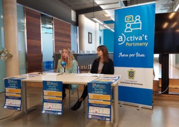 Imagen de la presentación de las jornadas de ocupación. Ayuntamiento de Sant Antoni.