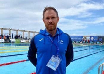 El nadador Fran Pérez. Club Náutico de Santa Eulària.